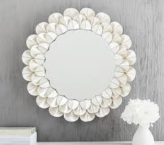 I made a pretty spring wreath using flowers from michael's store but you could use the same. Capiz Petal Mirror Capiz Flower Mirror Capiz Shell