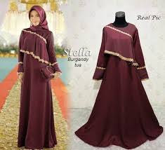 Babydoll ürünleri modası asla geçmeyen ve uzun süreli kullanıma uygun tasarımlarıyla tercih ediliyor. Model Baju Gamis Babydoll Brokat Terbaru Hijabfest