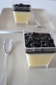 White Chocolate And Blueberry Panna Cotta Recipe Desserts White Chocolate Recipes Food