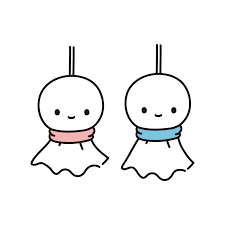 てるてる坊主の線画イラスト フリーのイラスト素材集 ソコスト イラスト てるてる坊主 かわいいスケッチ