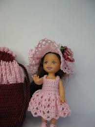 Here are 3 new barbie fashionistas wheelchair dolls 2021. Barbie Kelly Doll Crochet Dress And Cradle Purse By Toneytreasures Crochet Doll Clothes Barbie Clothes Crochet