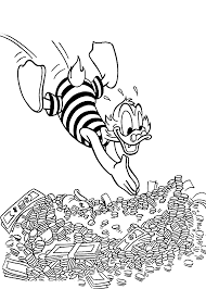 Christmas coloring pages & free printouts : Disney Christmas Cartoon Coloring Pages Donald Duck Scrooge All Coloring Pages Sunrise