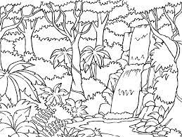 Objek wisata yang satu ini memang menjadi primadona yang sangat eksotis di anda akan melihat pemandangan yang alami di sekeliling anda. Gambar Pemandangan Air Terjun Yang Belum Diwarnai