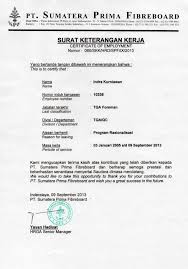 Dalam format aplikasi microsoft word dan siap cetak. Contoh Surat Keterangan Kerja Cafe Contoh Surat