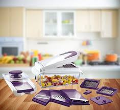 Db Elt 12in1 Mandoline Lila Wurfelschneider Multi Zerkleinerer Dicer Schneider Hobel Slicer Julienne Schneider All Kuchen Helfer Allesschneider Gemuseschneider