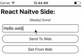 The webview component in react native core first became available in react native version 0.57.x. Invoke Functions Between React Native And Webview Directly