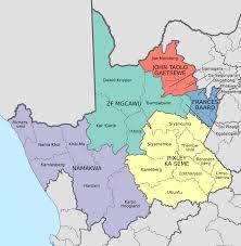 List Of Municipalities In The Northern Cape Wikivisually