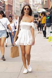 20 Little White Dresses To Shop Now From Luxe With Love Fashion Little White Dresses Celebrity Street Style