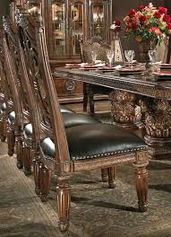 Aico by michael amini trevi 5pc king size bedroom set. Valencia Dining Table With Four Chairs