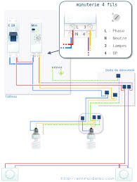 Allumage Par Minuterie Schema Electrique Cablage Electrique Electricite