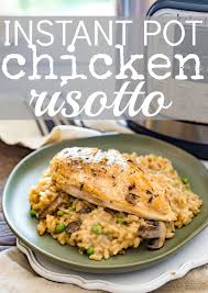 Instant Pot Chicken Risotto Recipe Chicken Risotto Instant Pot Dinner Recipes Risotto Recipes Chicken