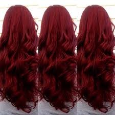 If you have an oval shaped face, the long, wavy, and messier bob is perfect for you. Ursula Goff On Instagram Throwback To Emma S Merlot Mermaid Hair You Can Get Richer Deeper Reds Like This By Only Burgundy Hair Red Hair Color Hair Styles