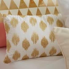 Get it as soon as mon, apr 5. Metallic Gold Accent Pillows Wayfair