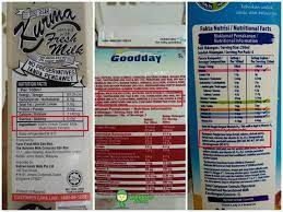 Whole milk 3.25% milkfat, without added vitamin a and vitamin d 1 cup 148.8 calories 11.7 g 8.0 g 7.7 g. Susu Kurma Berikut Adalah Farm Fresh Manjung Perak Facebook