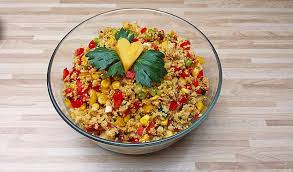 Couscous Salat Lecker Wurzig Couscous Salat Couscous Salat Rezept Couscous
