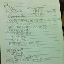 Panjang bd = 6 m dan panjang ab = 8 m. Jawaban Esai Uji Kompetensi Semester 2 Halaman 319 Matematika Kelas 8 Bastechinfo