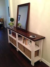 Skinny Hallway Table Narrow Entry Table Ideas Entryway On Skinny Side Table Appears To Save The Space Without Long Skinny Hall Table With Images Decor Home Diy Home