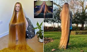 She has been growing her hair since 1973 from the age of 13. Real Life Rapunzel Says Her Five Feet Long Hair Attracts Men Daily Mail Online