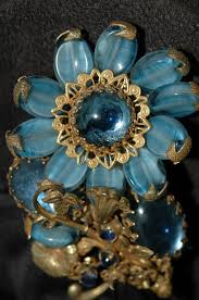 Check spelling or type a new query. Miriam Haskell Brooch Blue Sunflower Stones Rhinestones Filigree Vintage Vintage Costume Jewelry Antique Jewelry Expensive Jewelry Brands
