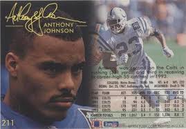 1994 Fleer Anthony Johnson #211 for sale