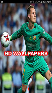 The following season, ter stegen was named best goalkeeper in the bundesliga and he went on to complete four seasons and 108 matches in the german league. Marc Andre Ter Stegen Hd Wallpaper Fur Android Apk Herunterladen