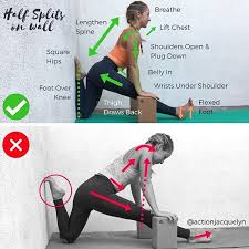 Half Splits Pose On A Wall Is Today S Pose Day 25 Of The Splits30 Challenge This Is Really Challengin Yoga Postures Yoga For Beginners Yoga Tips