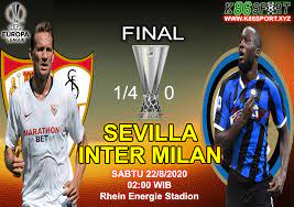 Final Uefa Europa League 2020 Sevilla Vs Intermilan Prediksi Bola88 Handicap Sevilla Inter Milan Milan