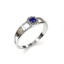 Anel de Formatura em Prata 925 - Administração - Aurora