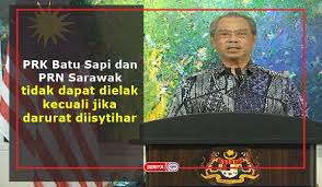 Tarikh pilihanraya negeri sarawak telah ditetapkan oleh spr malaysia. Prk Batu Sapi Dan Prn Sarawak Tidak Dapat Dielak Kecuali Jika Darurat Diisytihar