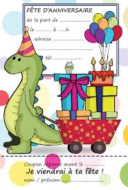 Carte D Anniversaire A Imprimer Dinosaure Beautiful Invitation Anniversaire Di Anniversaire Dinosaure Carte Anniversaire A Imprimer Fetes D Anniversaire Garcon