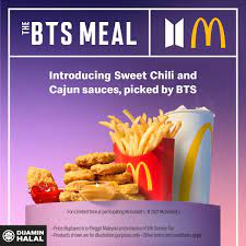 Each bts meal comes with 9pc chicken mcnuggets, large fries and a drink. Malaysia Will Be First Asian Country To Taste Mcd X Bts Meal Available From 26 May