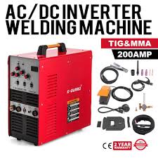 Poste A Souder Soudage Inverter Tig Ac Dc Pulse 200 Amp Igbt Tig Mma Alu Soudeur Inverter Welder Inverter Welding Machine Acdc