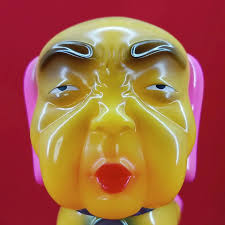 Cane 🚬🐶🌴 hawaiian colorway sofubi made by @vegarelicsstudio custom paint  @serp93666