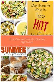 Here are some tips to get started. Ditch The Complicated Dishes And Stick To Simple Totally Low Maintenance Dinners That You Can And Should Make Ever Summer Dinner Dinners To Make Crock Meals