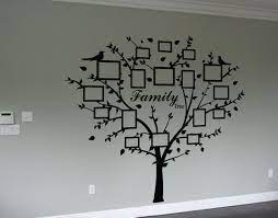 Family Tree Quote And Decal Frames Wall Art Decal Sticker Family Tree Wall Sticker Family Tree Wall Decal Family Wall Decals