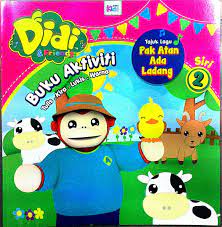 Jom tolong didi, nana dan jojo cari pak atan di ladang pak atan. Didi And Friends Buku Aktiviti Pak Atan Ada Ladang Siri 2 C99