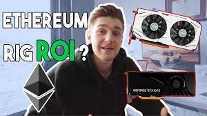 The new miners of ethereum 2.0 are expected to make a small but positive profit for creating new blocks and validating transactions on the network. Roi Ethereum Mining Rig After 1 Year Worth It Gtx Gpu Mining Rig Crypto 2019 Profit Youtube