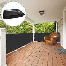 Find here detailed information about build porch costs. Privacy Screen Fence Mesh For Balcony Window Light Patio Porch Deck Garden Outdoor Protection Windshield Uv Shade Balcony Cover Black Wish