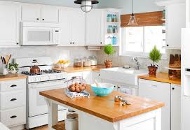 It had blues, white, cream, every color that might pull my kitchen together and it was so unlike. Our Favorite Budget Kitchen Remodeling Ideas Under 2 000 Better Homes Gardens