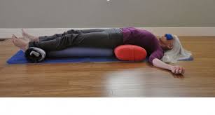 Restorative Bridge Pose Bridge Pose Restorative Yoga Low Impact Workout