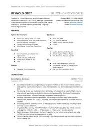 It would be worth including what went wrong and how you learned your lessons. Python Developer Resume Samples How To Make Python Resume