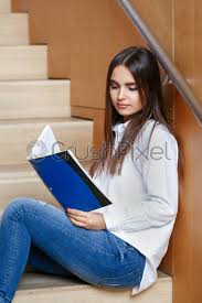 Give yourself the best chance with these top ten study tips, and try not to let the stress get write down how many exams you have and the days on which you have to sit them. Portrait Of Smiling Caucasian Brunette Young Beautiful Girl Woman Student Stock Photo Crushpixel