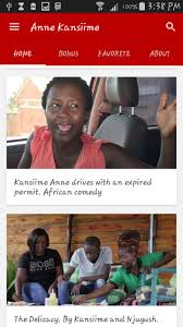 I am kansiime alumnae hall auditorium kansiime anne, ugandan comedian, known as africa's queen of comedy march 8 Kansiime Anne Funny Uganda Comedy Video App For Android Apk Download