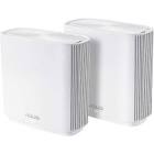 ZenWiFi AX (XT8) AX6600 Tri-Band WiFi 6 (802.11ax) Whole-Home Mesh WiFi System, 2 Pack - White Asus