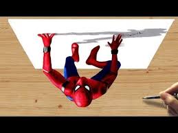 3d Colored Pencil Drawing Of Spiderman Homecoming Speed Draw Jasmina Susak Youtube Spiderman Coloring Colored Pencil Drawing Pencil Drawings