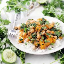 The couscous is studded with all kinds of goodness in the form of roasted butternut squash (but sweet potato and pumpkin can easily be subbed), red bell pepper. Spicy Moroccan Butternut Squash Chickpea And Spinach Stew