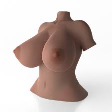 STL file Huge boobs with shoulders・3D printer model to download・Cults