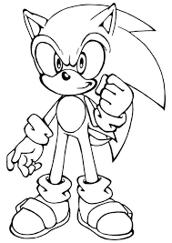 Colorimg Hedgehog Colors Coloring Pages Sonic The Hedgehog