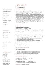 Civil Engineer Cv Sample Pdf Best Resume Examples