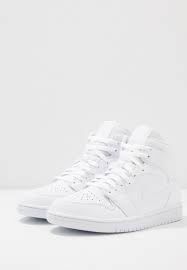 Contribute to the air jordan collection. Jordan Air 1 Mid Sneaker High White Weiss Zalando De